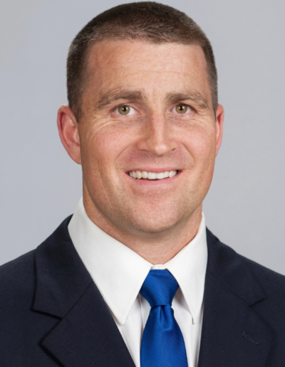 Preston Greene, the nationally recognized Director of Sports Performance at Duke University and subject of a dedicated ESPN 30-minute feature, coaching courtside during a training session.