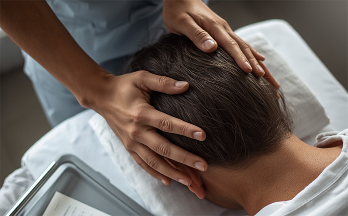 headache_bg Concussion brain neck fascia and sensory system connection