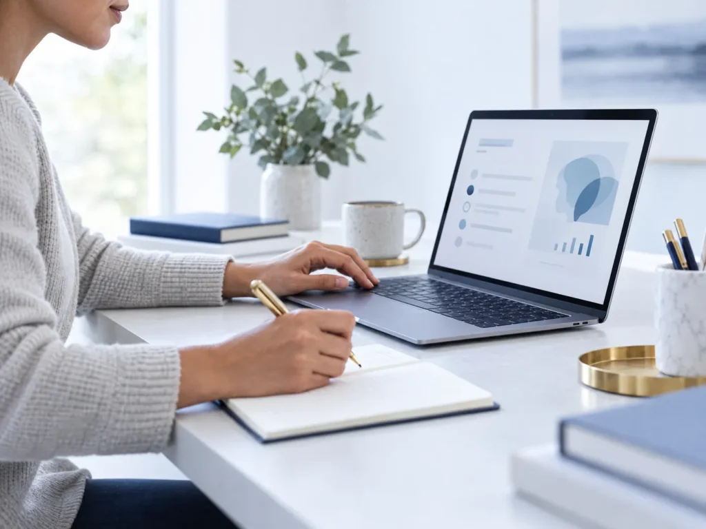 Completing the online FTI Brain Health Assessment